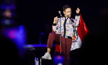 La estrella argentina Luciano Pereyra conquista al público peruano tras su primer concierto en el país.
