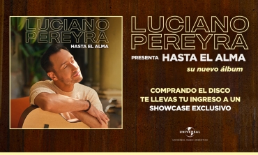 LUCIANO PEREYRA Anuncia la Preventa de su Nuevo Álbum “HASTA EL ALMA”